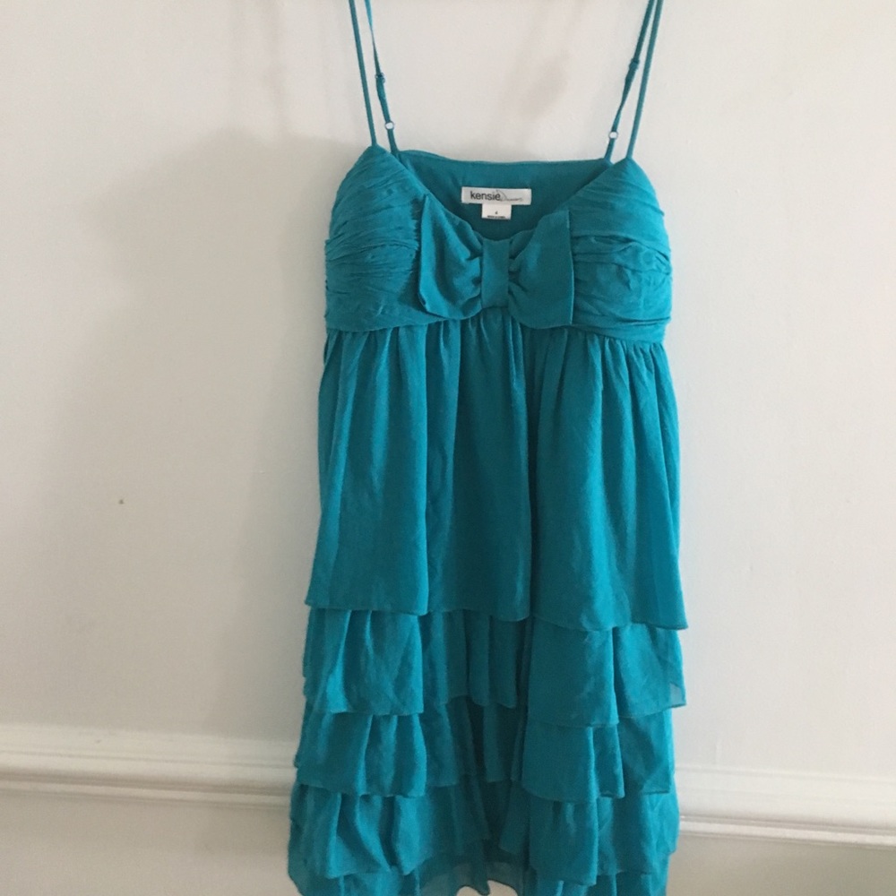 Kenzie Dress in Teal
